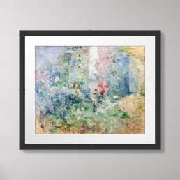 Berthe Morisot - The Garden at Bougival Framed Art