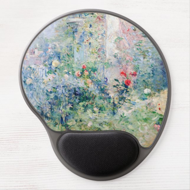 Berthe Morisot - The Garden at Bougival Gel Mouse Pad (Front)