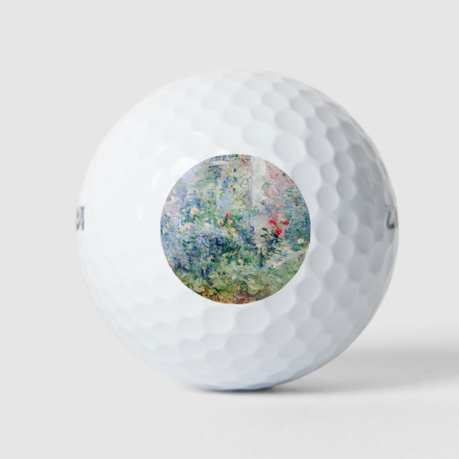 Berthe Morisot - The Garden at Bougival Golf Balls (Front)