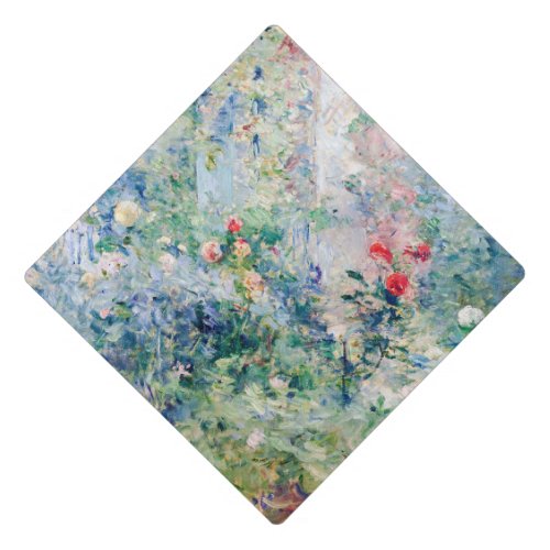 Berthe Morisot _ The Garden at Bougival Graduation Cap Topper