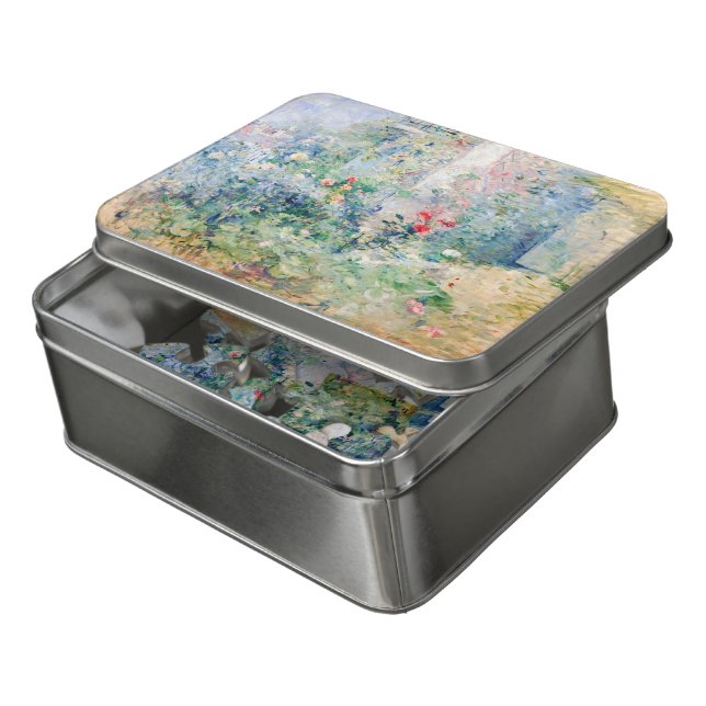 Berthe Morisot - The Garden at Bougival Jigsaw Puzzle (Lid Open)
