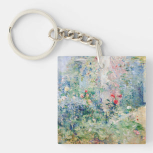 Berthe Morisot - The Garden at Bougival Keychain