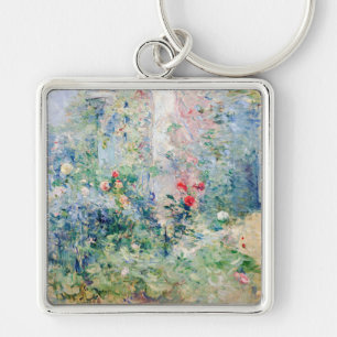 Berthe Morisot - The Garden at Bougival Keychain