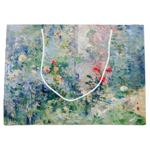 Berthe Morisot - The Garden at Bougival Large Gift Bag