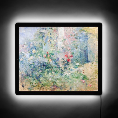 Berthe Morisot _ The Garden at Bougival LED Sign