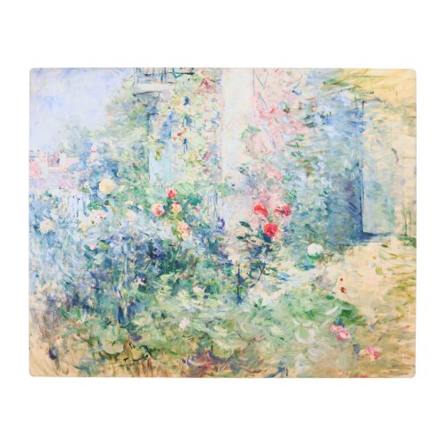 Berthe Morisot _ The Garden at Bougival Metal Print