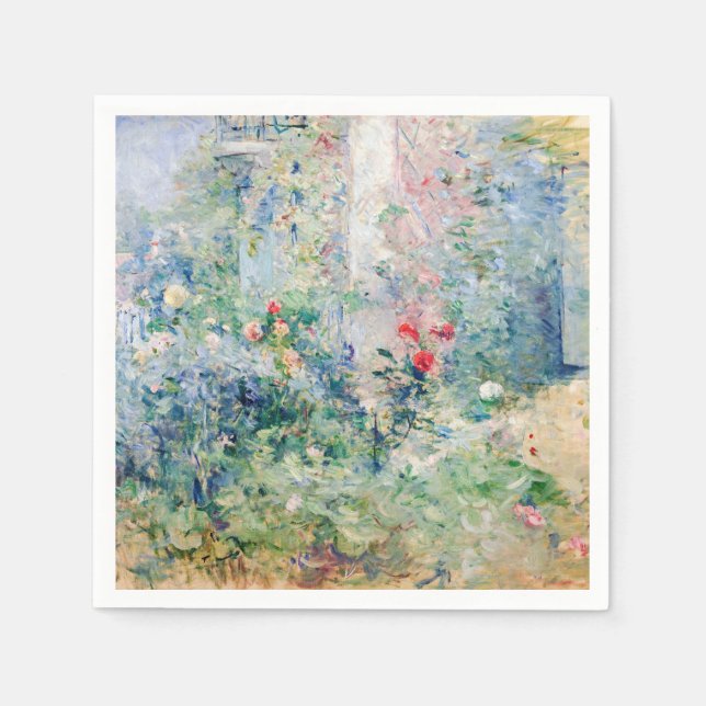 Berthe Morisot - The Garden at Bougival Napkins (Front)