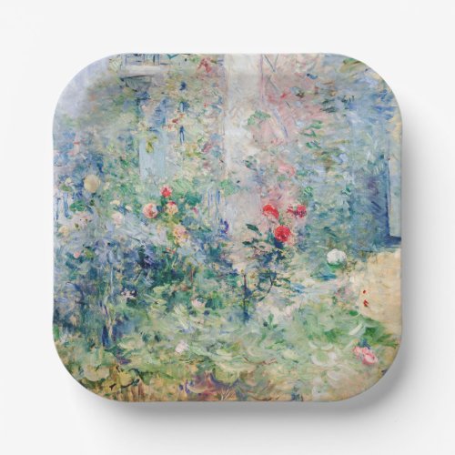 Berthe Morisot _ The Garden at Bougival Paper Plates