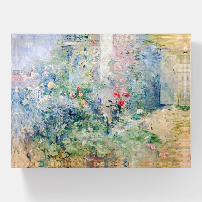 Berthe Morisot - The Garden at Bougival Paperweight (Front)