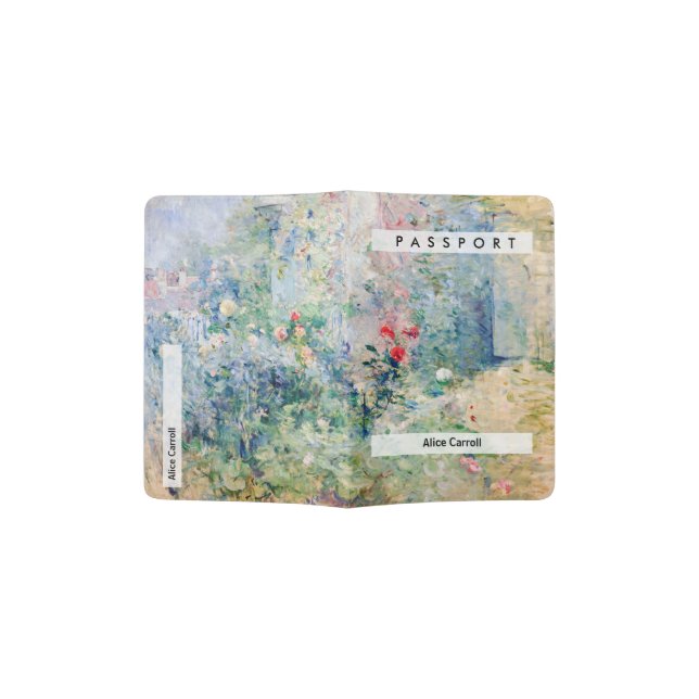 Berthe Morisot - The Garden at Bougival Passport Holder (Opened)