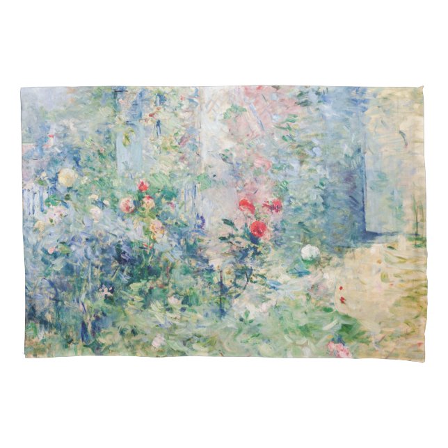 Berthe Morisot - The Garden at Bougival Pillow Case (Front)