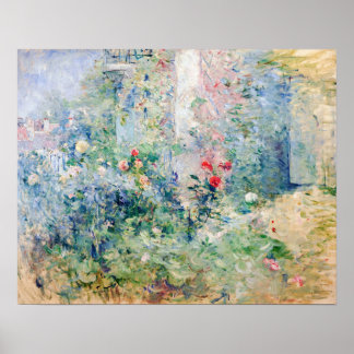Berthe Morisot - The Garden at Bougival Poster