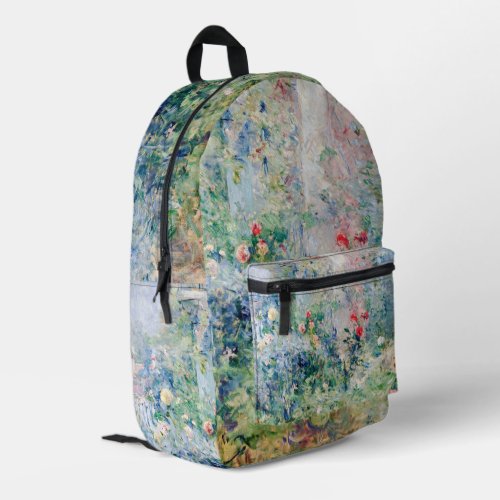 Berthe Morisot _ The Garden at Bougival Printed Backpack