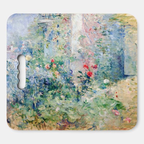Berthe Morisot _ The Garden at Bougival Seat Cushion