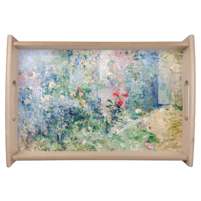 Berthe Morisot - The Garden at Bougival Serving Tray (Front)