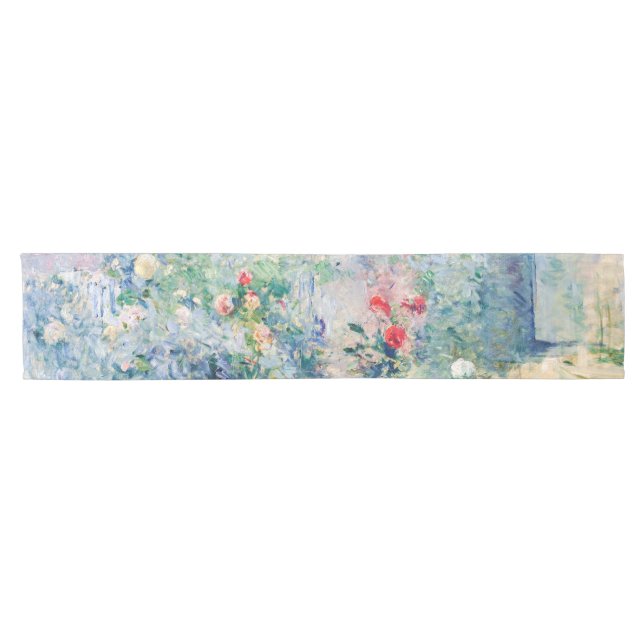 Berthe Morisot - The Garden at Bougival Short Table Runner (Horizontal)