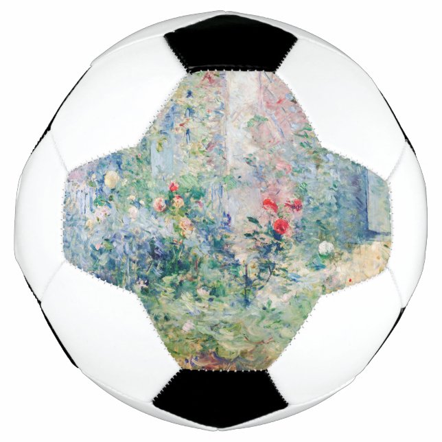 Berthe Morisot - The Garden at Bougival Soccer Ball (Front)