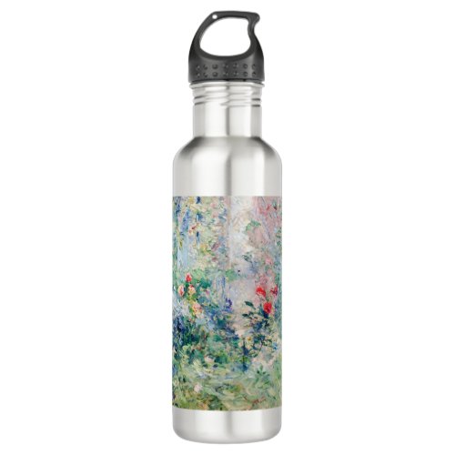 Berthe Morisot _ The Garden at Bougival Stainless Steel Water Bottle
