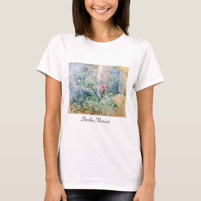 Berthe Morisot - The Garden at Bougival T-Shirt (Front)