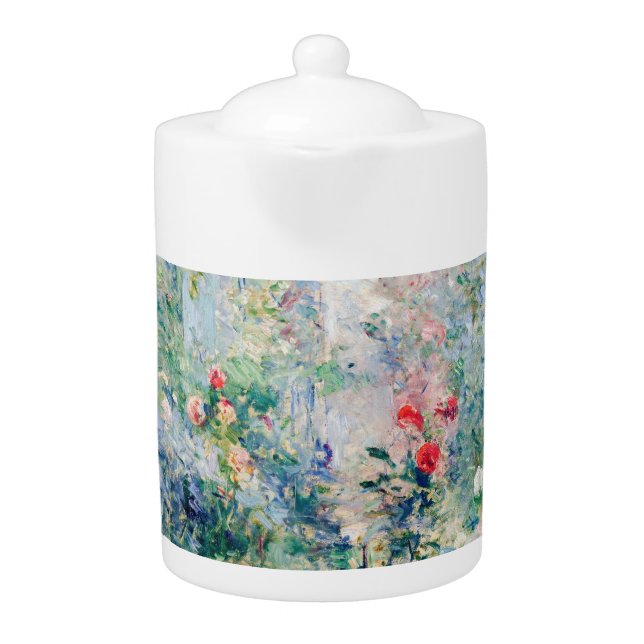 Berthe Morisot - The Garden at Bougival Teapot (Front)