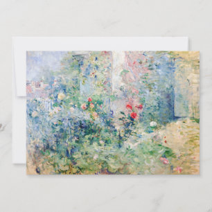Berthe Morisot - The Garden at Bougival Thank You Card