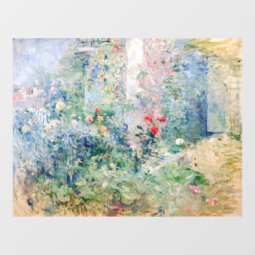 Berthe Morisot _ The Garden at Bougival Window Cling
