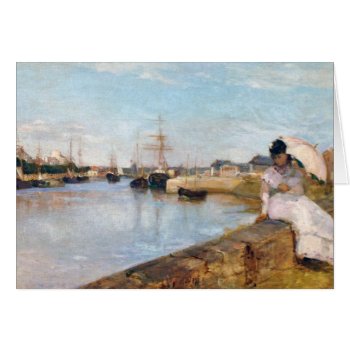 Berthe Morisot The Harbor At Lorient by unique_cases at Zazzle