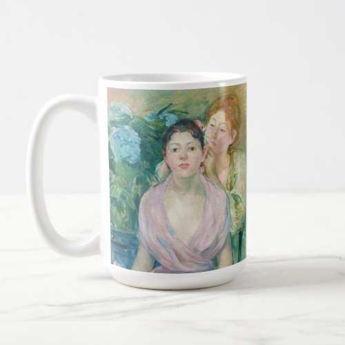 Berthe Morisot _ The Horstensia  The Two Sisters Coffee Mug