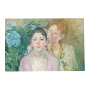 Berthe Morisot - The Horstensia / The Two Sisters Placemat