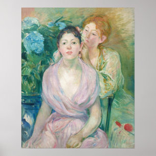 Berthe Morisot - The Horstensia / The Two Sisters Poster