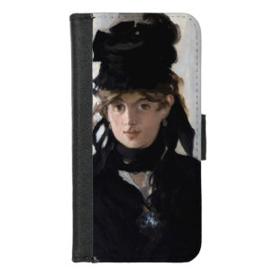 Berthe Morisot With a Bouquet of Violets, Manet iPhone 8/7 Wallet Case