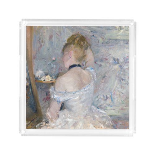 Berthe Morisot _ Woman at Her Toilette Acrylic Tray
