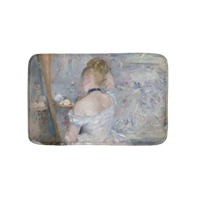 Berthe Morisot - Woman at Her Toilette Bath Mat (Front)