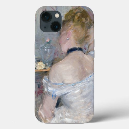 Berthe Morisot _ Woman at Her Toilette iPhone 13 Case