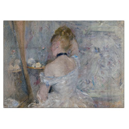 Berthe Morisot _ Woman at Her Toilette Cutting Board