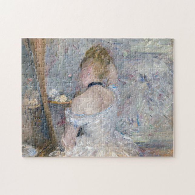 Berthe Morisot - Woman at Her Toilette Jigsaw Puzzle (Horizontal)