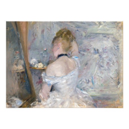 Berthe Morisot - Woman at Her Toilette Photo Print