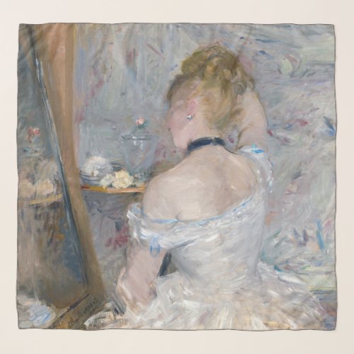 Berthe Morisot _ Woman at Her Toilette Scarf