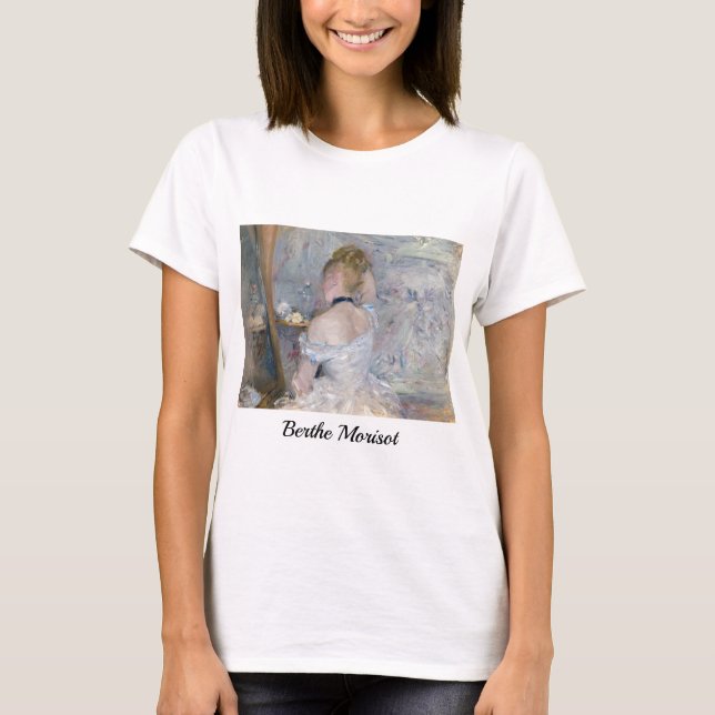 Berthe Morisot - Woman at Her Toilette T-Shirt (Front)