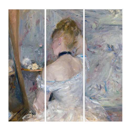 Berthe Morisot _ Woman at Her Toilette Triptych