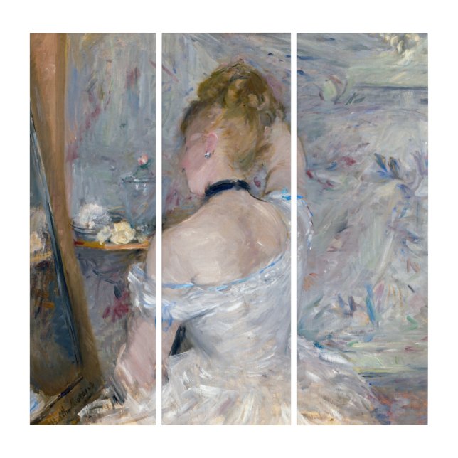 Berthe Morisot - Woman at Her Toilette Triptych (Front)