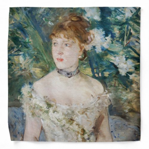 Berthe Morisot _ Young Girl in a Ball Gown Bandana