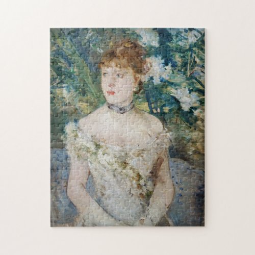 Berthe Morisot _ Young Girl in a Ball Gown Jigsaw Puzzle