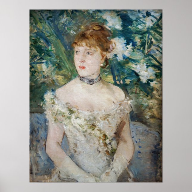 Berthe Morisot - Young Girl in a Ball Gown Poster (Front)