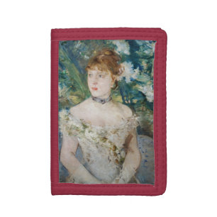 Berthe Morisot - Young Girl in a Ball Gown Tri-fold Wallet