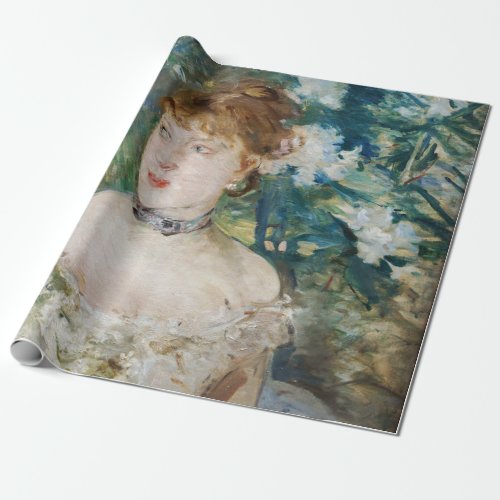 Berthe Morisot _ Young Girl in a Ball Gown Wrapping Paper
