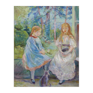Berthe Morisot - Young Girls at the Window Acrylic Print