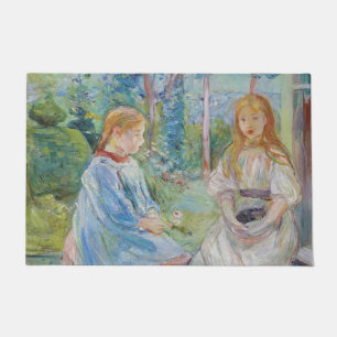 Berthe Morisot - Young Girls at the Window Doormat