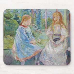 Berthe Morisot - Young Girls at the Window Mouse Pad