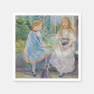 Berthe Morisot - Young Girls at the Window Napkins